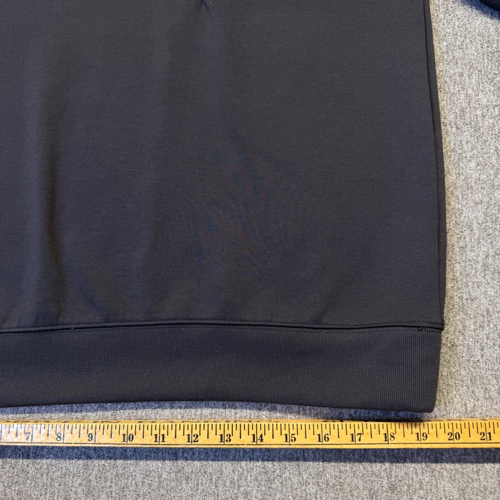 VRST Mens Limitless Crewneck Sweatshirt Black Zipper Pocket Pullover RN104141 M - Picture 5 of 9